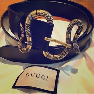 Gucci Snake Belt